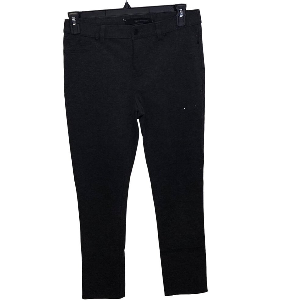 CALVIN KLEIN JEANS DARK GRAY/BLACK PANTS SIZE 10